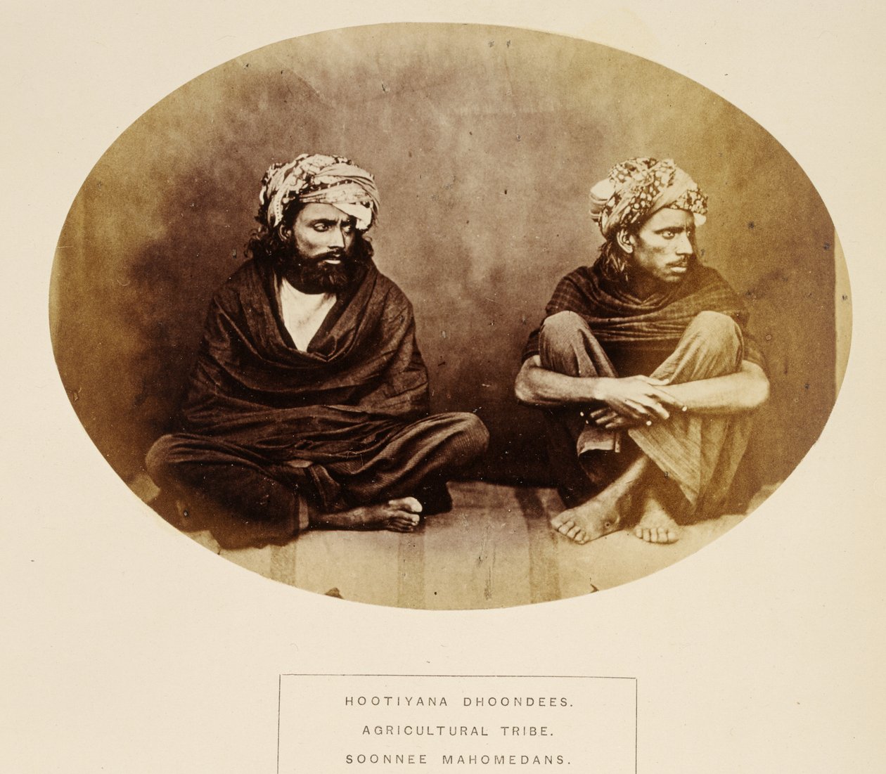 Hootiyana Dhoondees, Tarım Kabilesi, Soonnee Mahomedans, Mooltan, The People of India