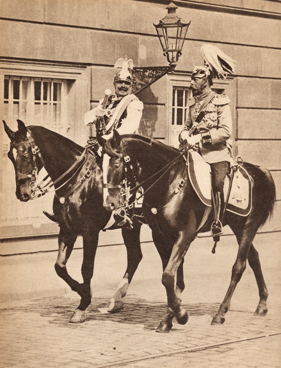 Kral George V ve Kaiser Wilhelm II, 1913