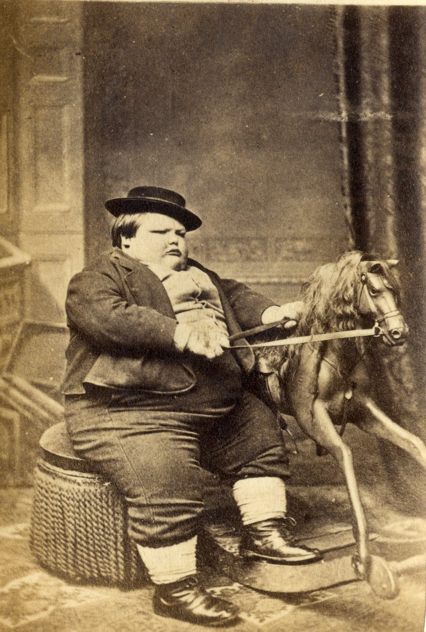 Usta Richard Beanham, sallanan atıyla, 1870