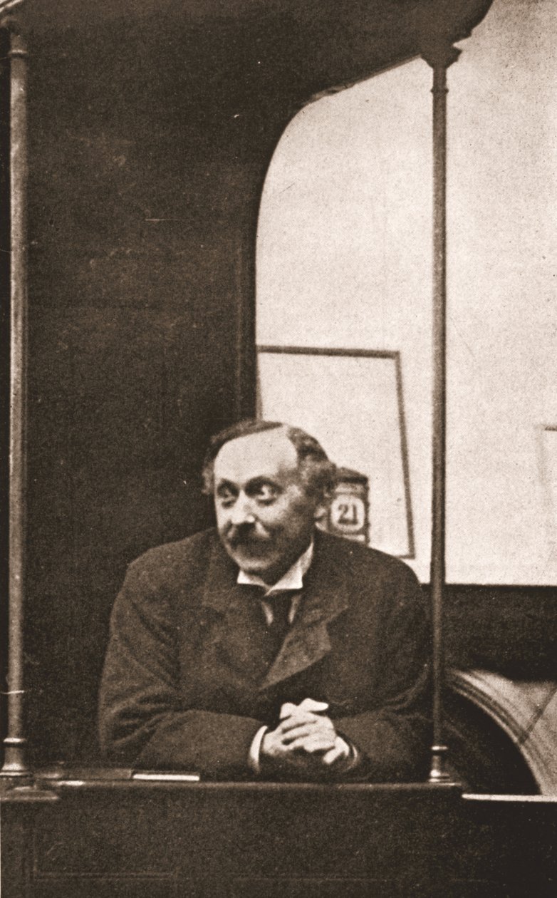 Bay Herbert Gladstone, Emmeline Pankhurst ve diğerlerinin duruşmasında tanık kürsüsünde by English Photographer