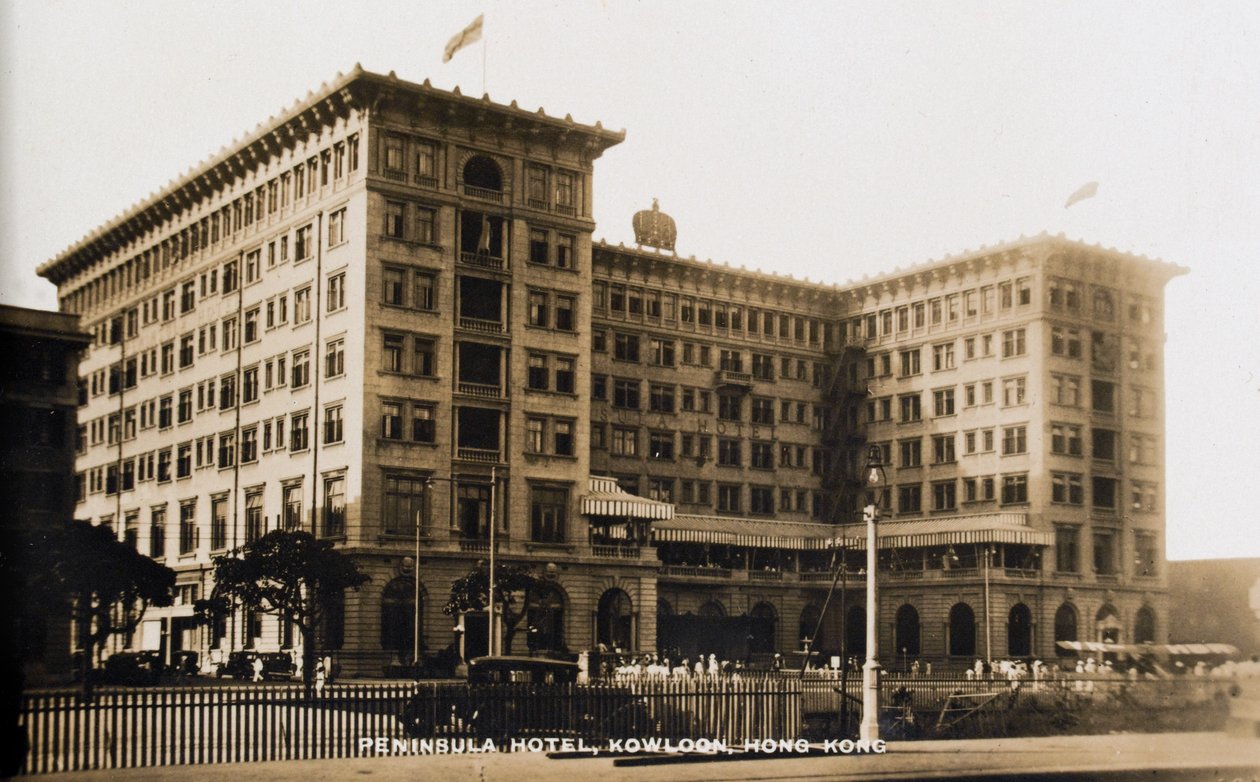 Peninsula Hotel, Kowloon, Hong Kong, Pte H. Chick