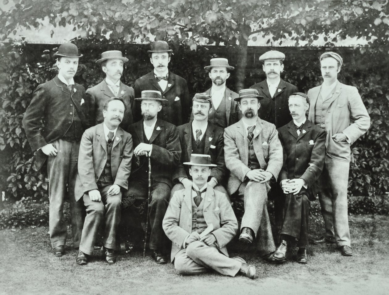 Rosendale Yol Okulu: öğretmen grupları, 1897 by English Photographer