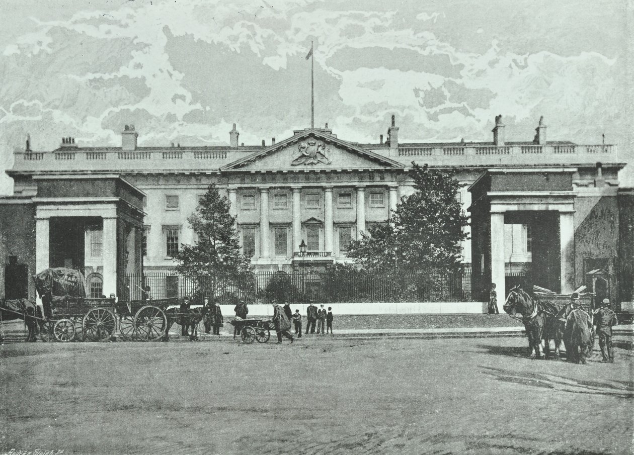 Kraliyet Darphanesi, Tower Hill, 1890 by English Photographer