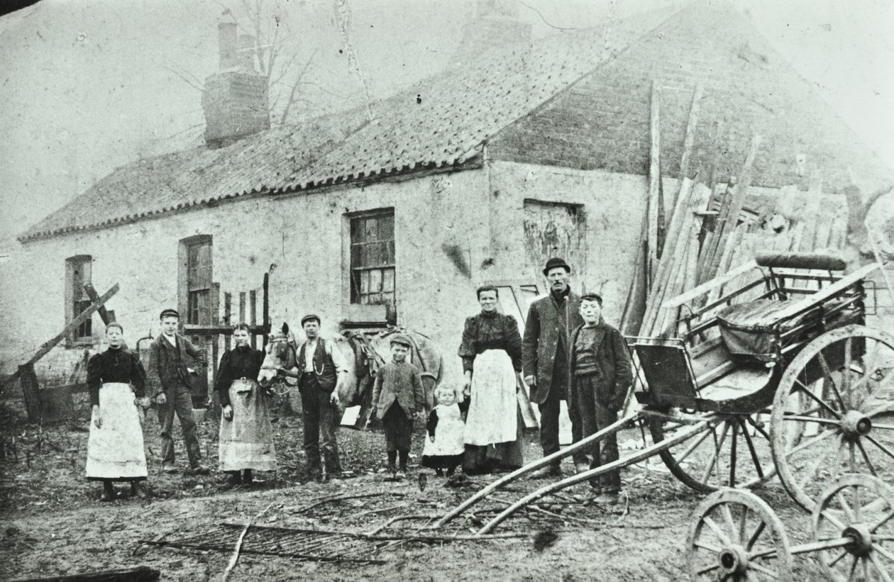 Saint Gothard Yolu: çiftlik evleri, 1880 by English Photographer
