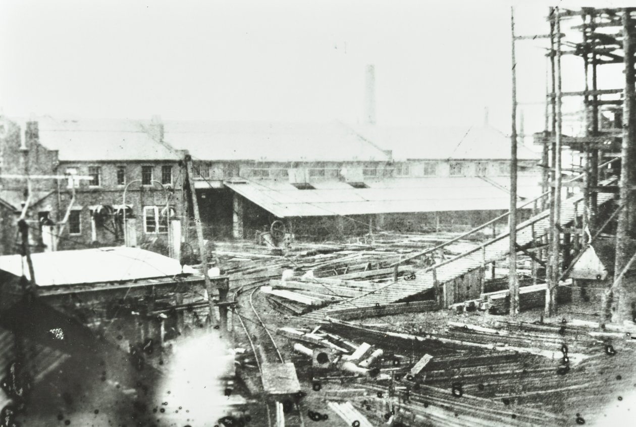 Samudas Tersanesi, Londra, 1863 by English Photographer