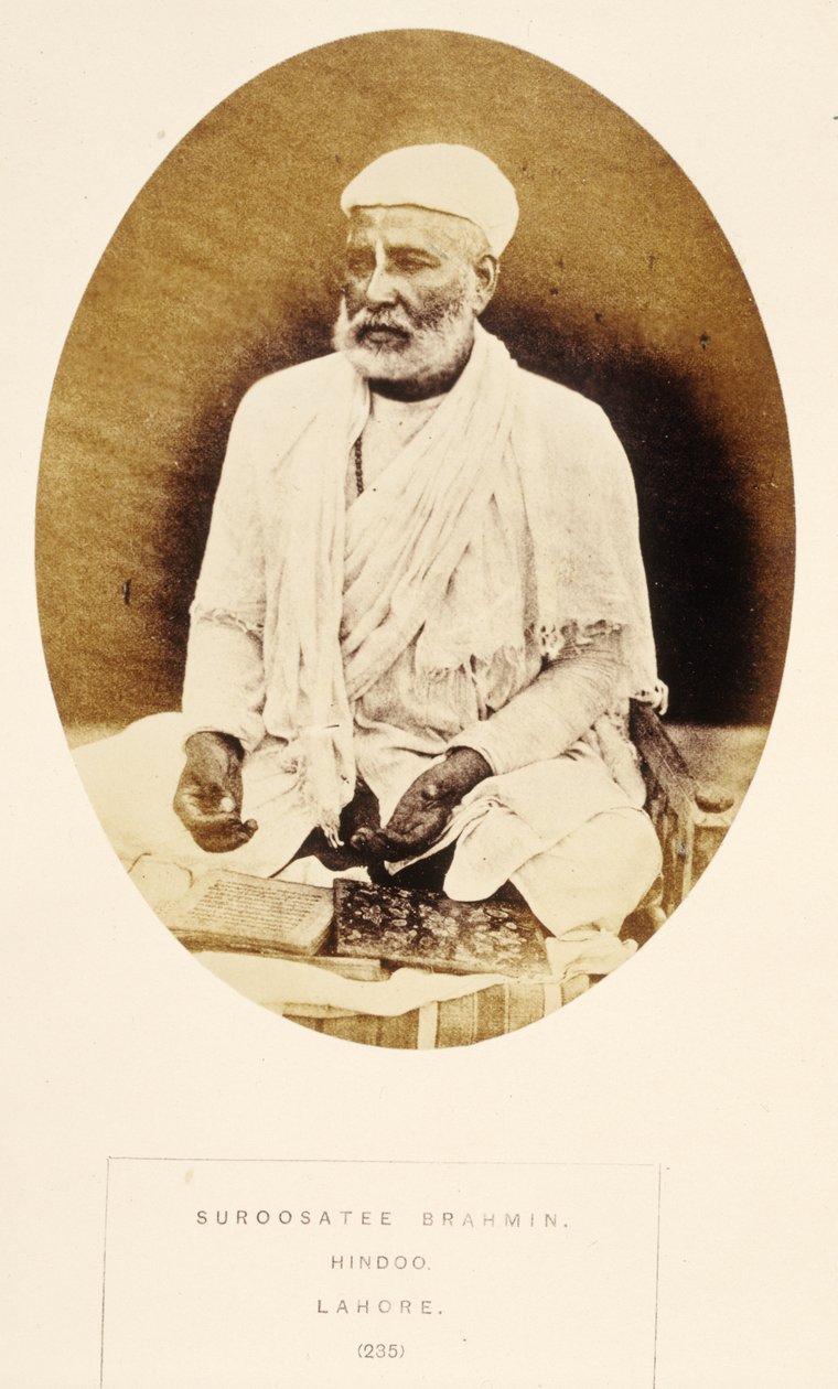 Suroosatee Brahmin, Hindoo, Lahore, The People of India