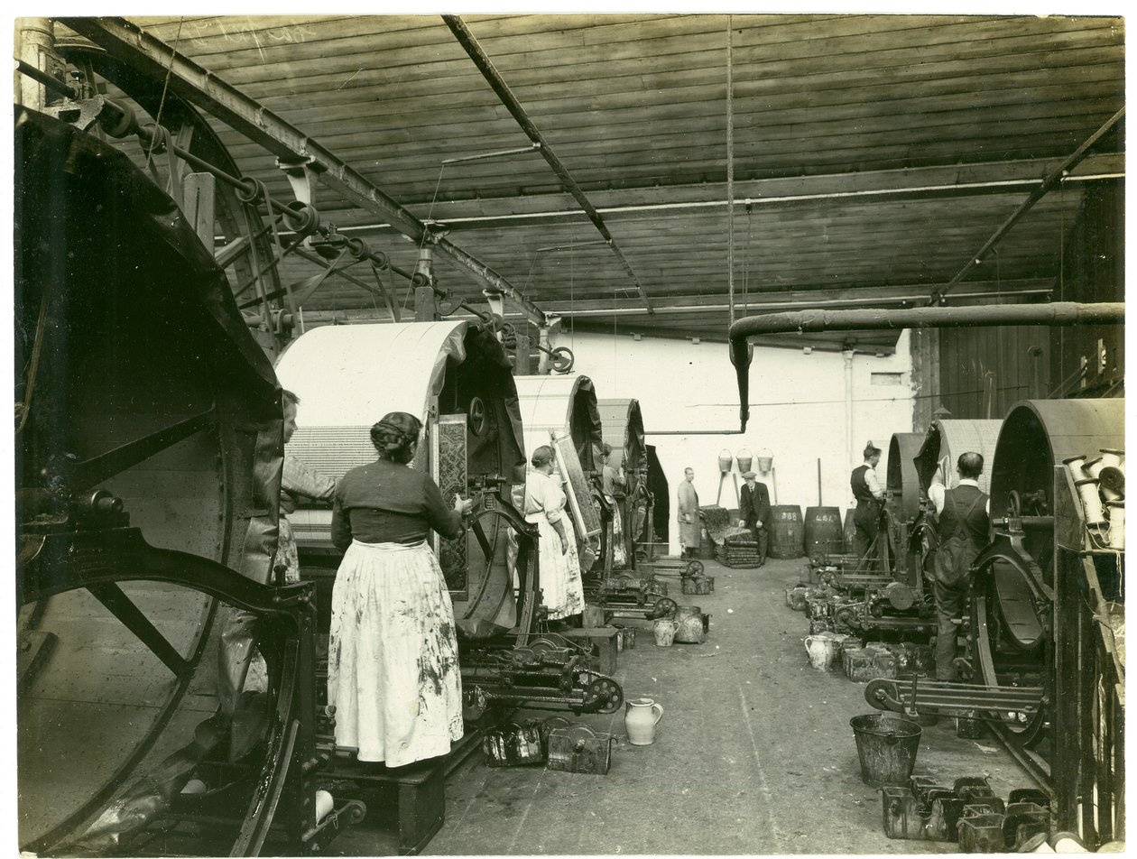 Goblen baskısı, Hughes fabrikası No. 2, 1923 by English Photographer