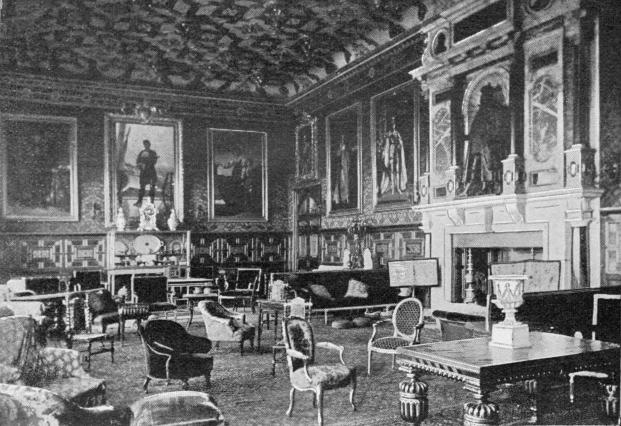 The James I Drawing Room, Hatfield House, The Graphic, 19 Temmuz 1902