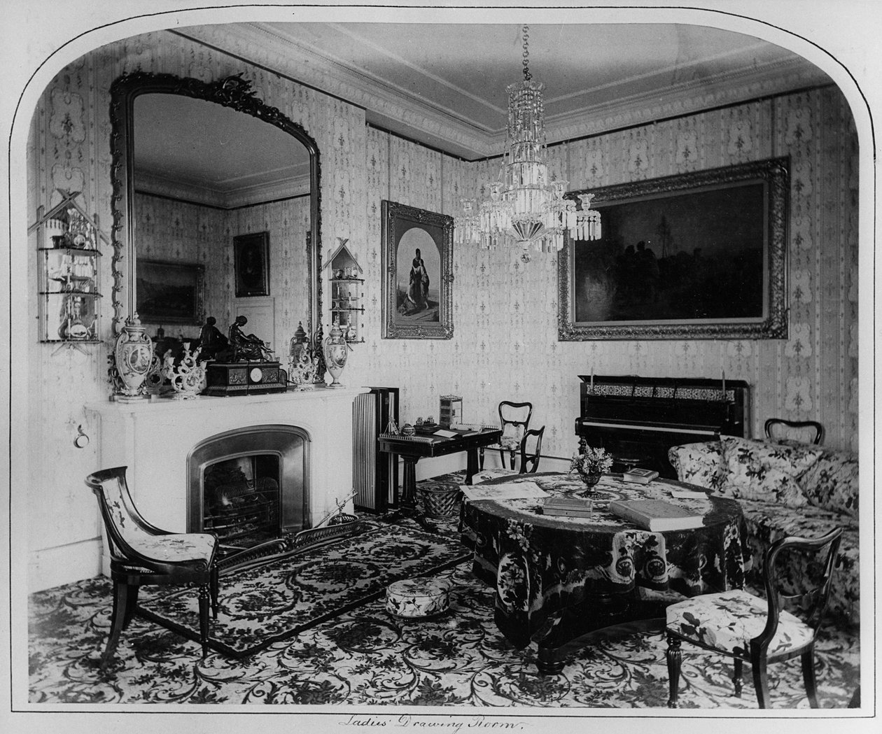 Bayanlar Çizim Odası, Osborne Evi by English Photographer