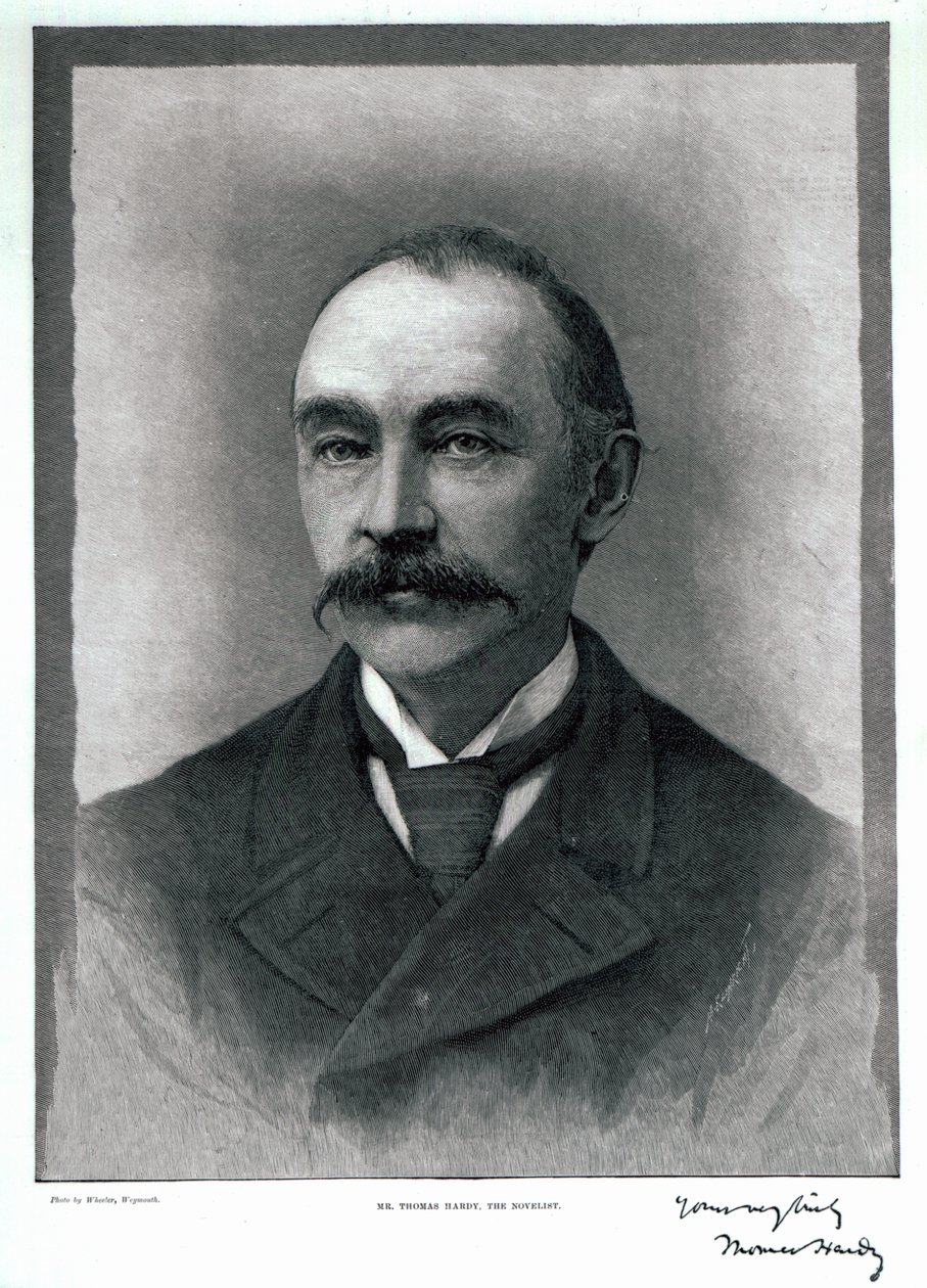 Thomas Hardy, 1892  by English Photographer