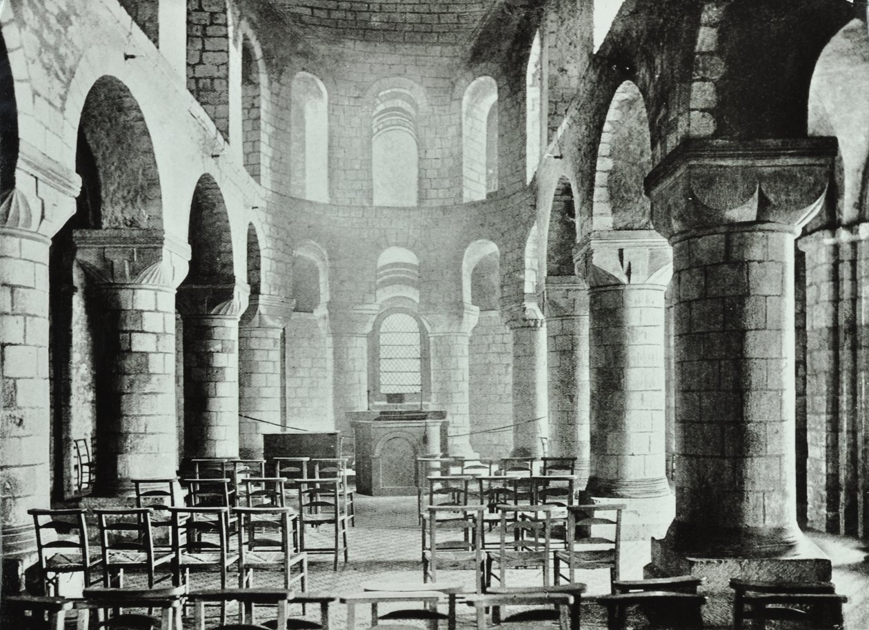 Londra Kulesi, Tower Hill: Saint Johns Şapeli, 1890 by English Photographer