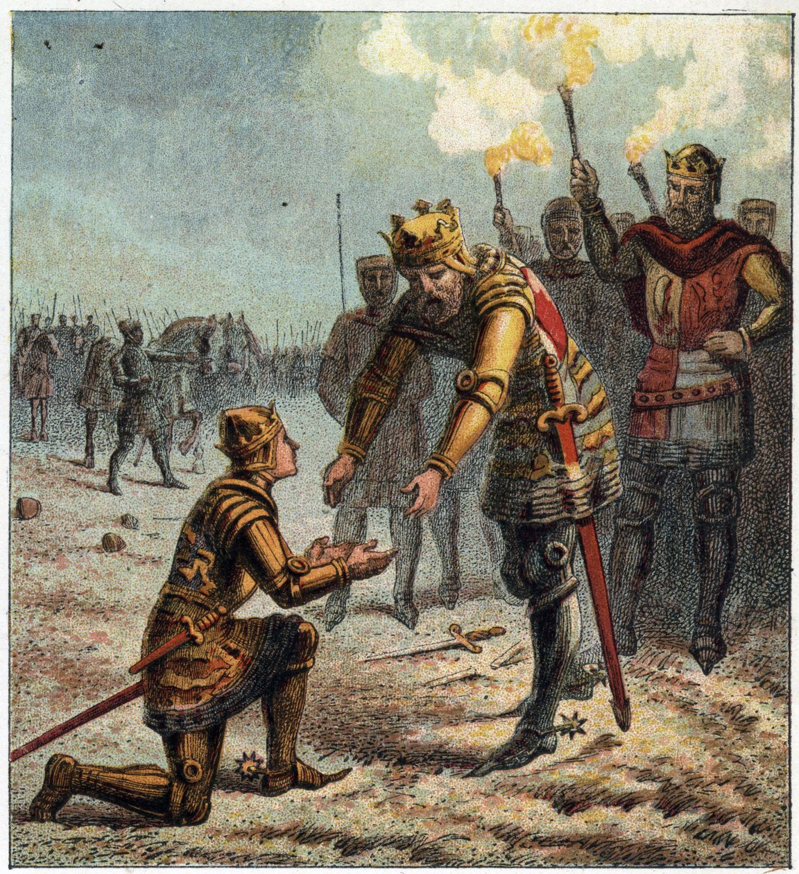 100 yıllık savaş: Edward Plantagenet (Woodstock Brackembury