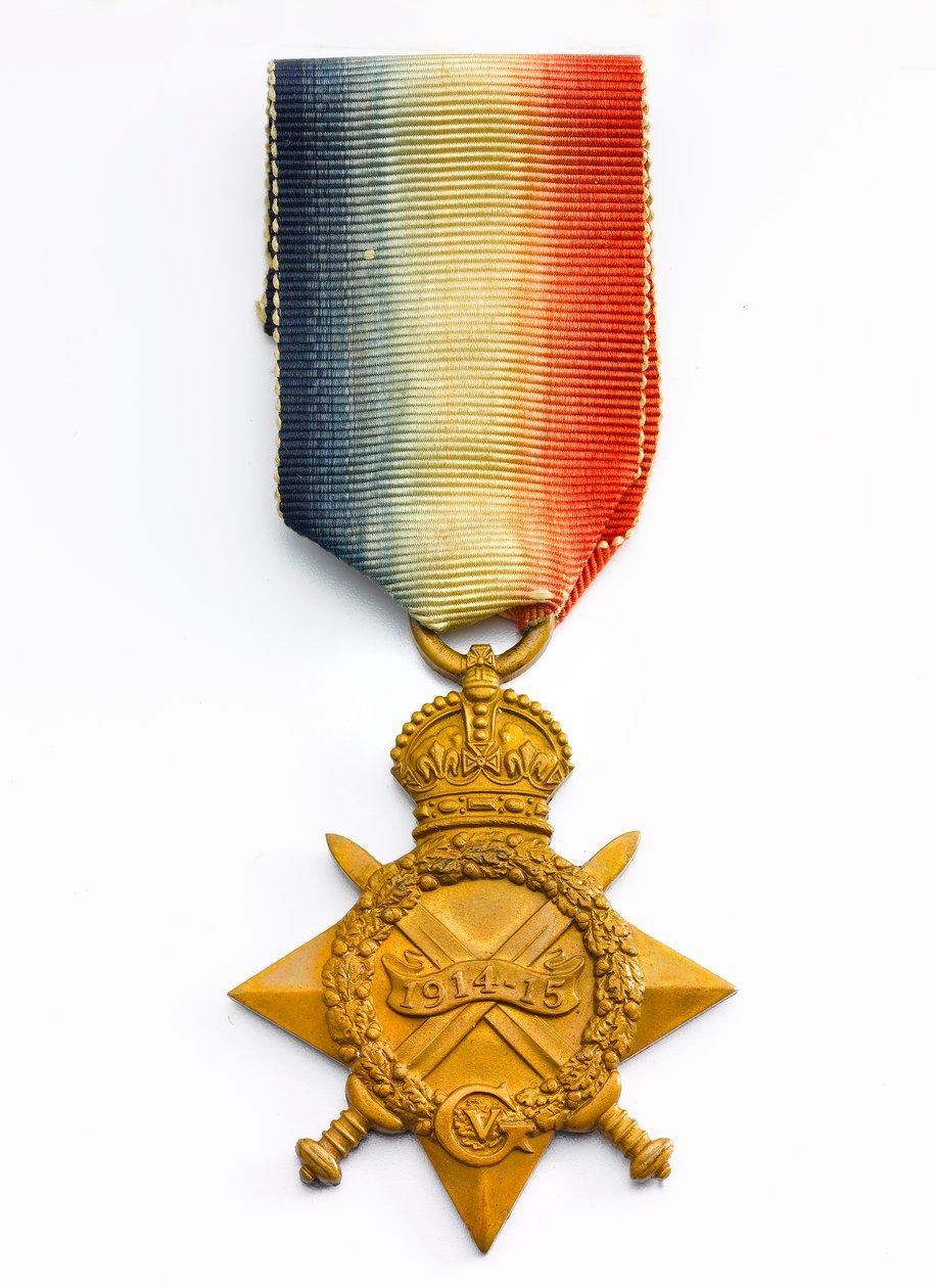 1914-15 Yıldız, c.1918 (ipek kurdele ile bronz) by English School