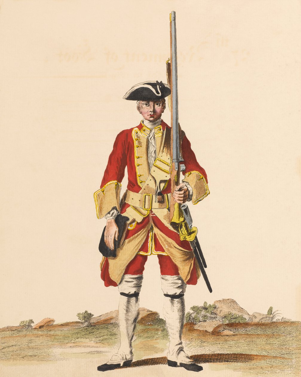 ?27. Ayak Alayı?, 1742 dolaylarında by English School