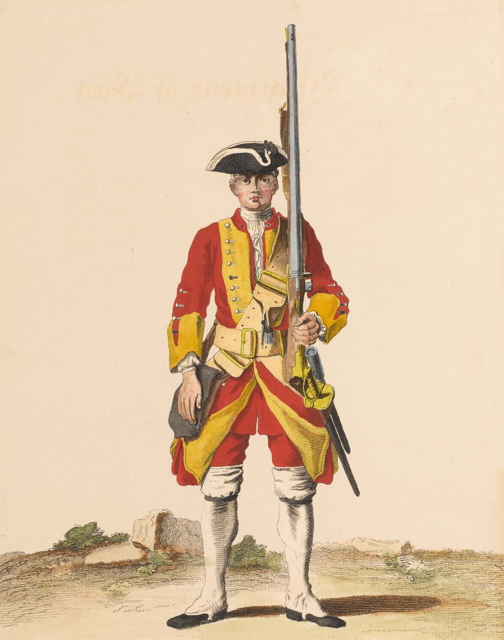 29. Ayak Alayı, 1742 dolaylarında by English School