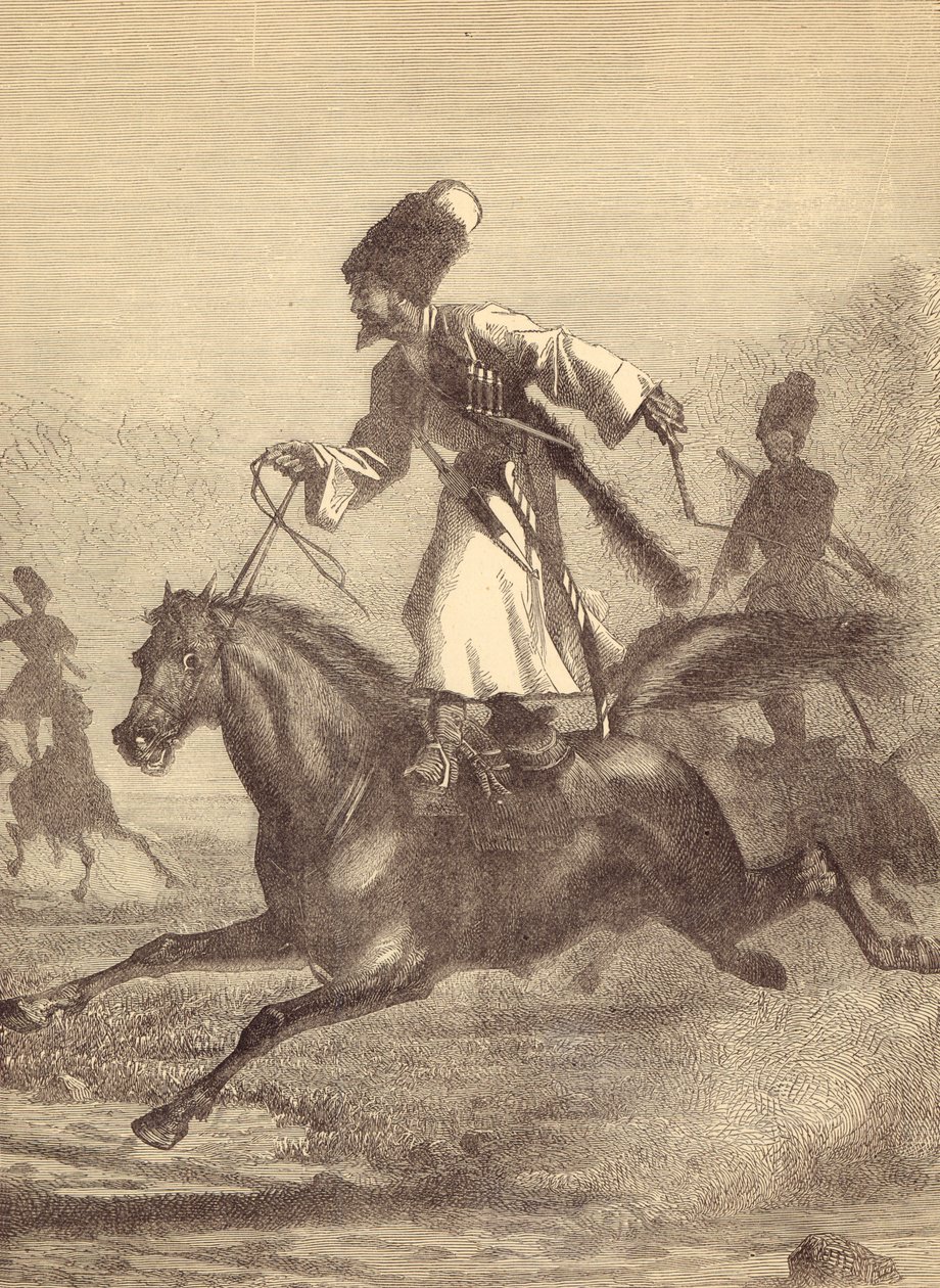 Bir Kazak Süvarisi by English School