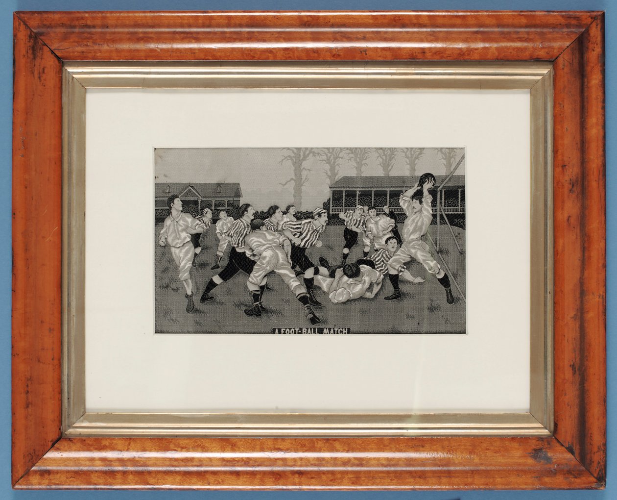 Bir Futbol Maçı (bw litografi) by English School