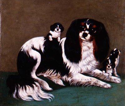 Bir King Charles Spaniel Ailesi, Eyalet Okulu by English School