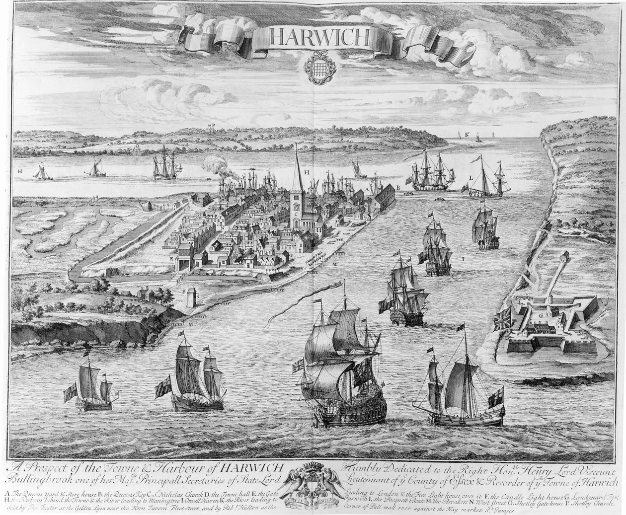 Towne ve Harwich Limanı