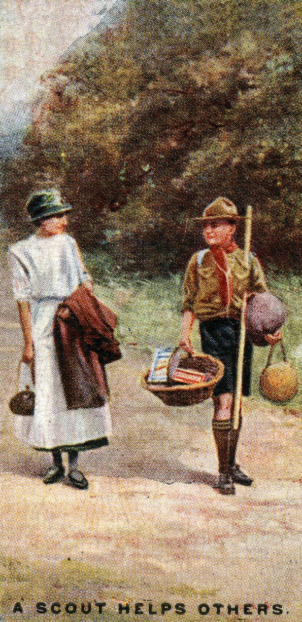 Bir İzci Başkalarına Yardım Eder, 1929 by English School