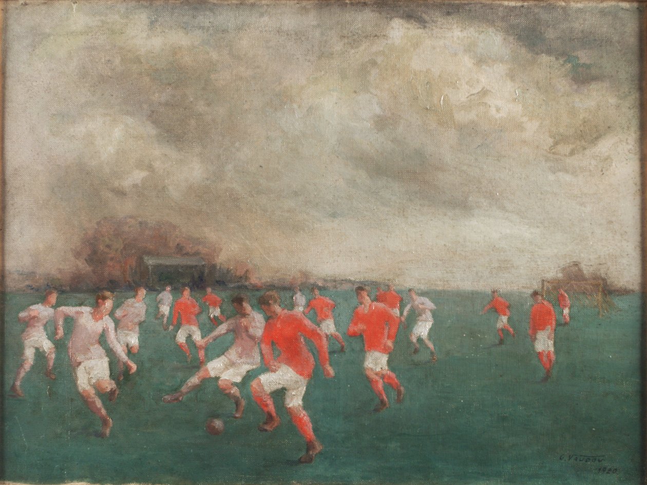 Bir Futbol Maçı, 1920 by English School