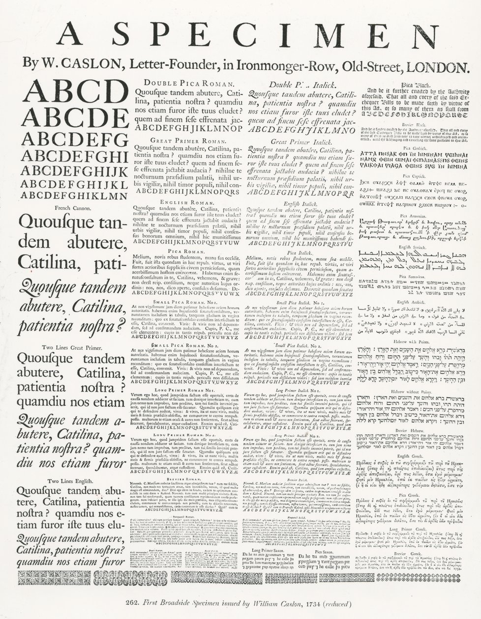 W.Caslon