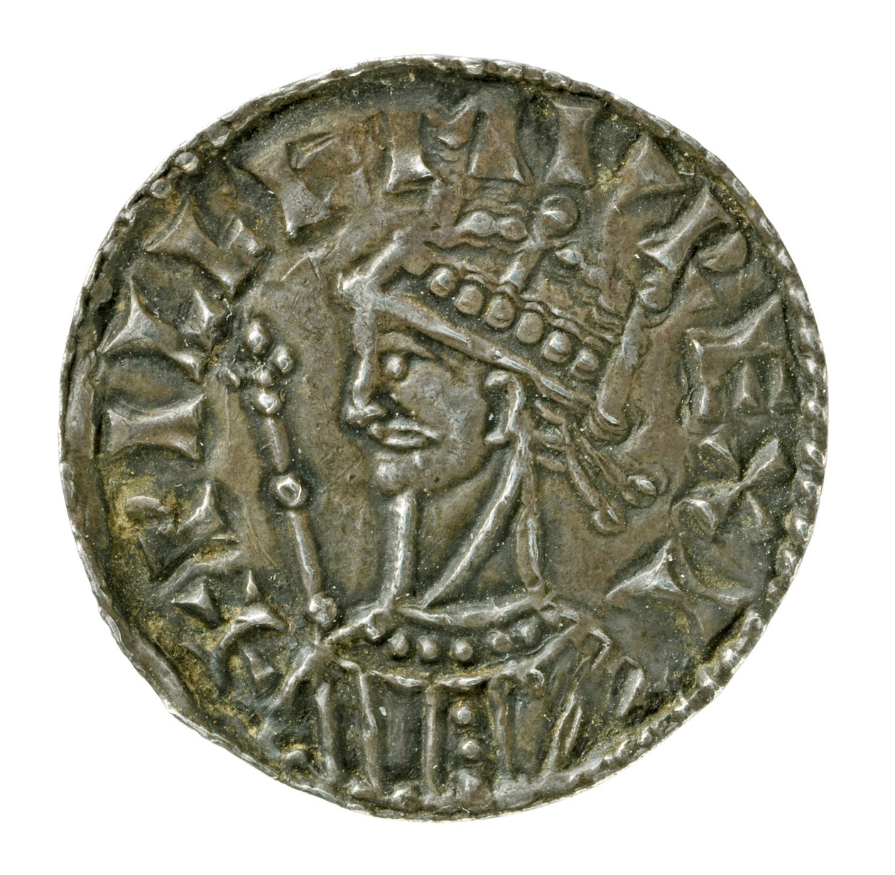William I (gümüş) saltanatından bir kuruş by English School