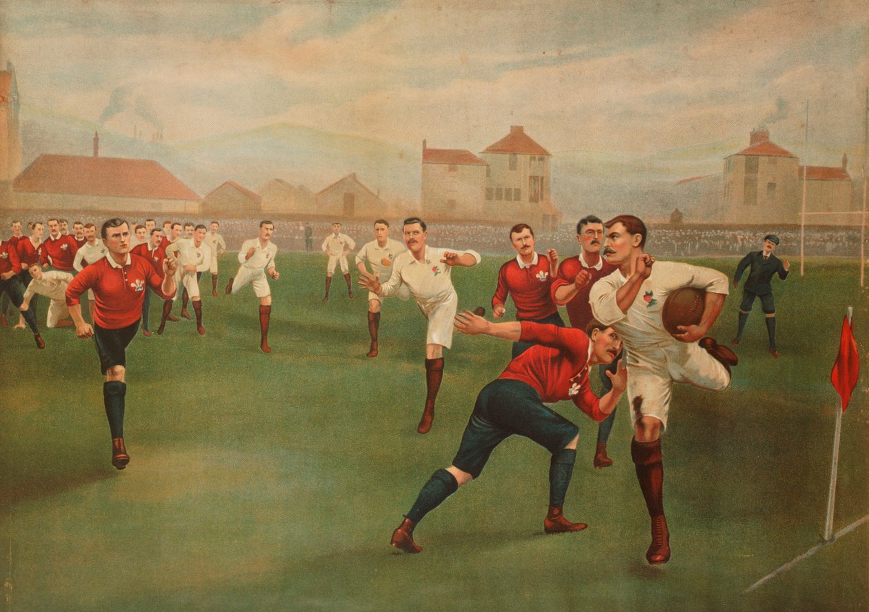 Nadir bir İngiltere - Galler baskısı. 5 Ocak 1895, Swansea