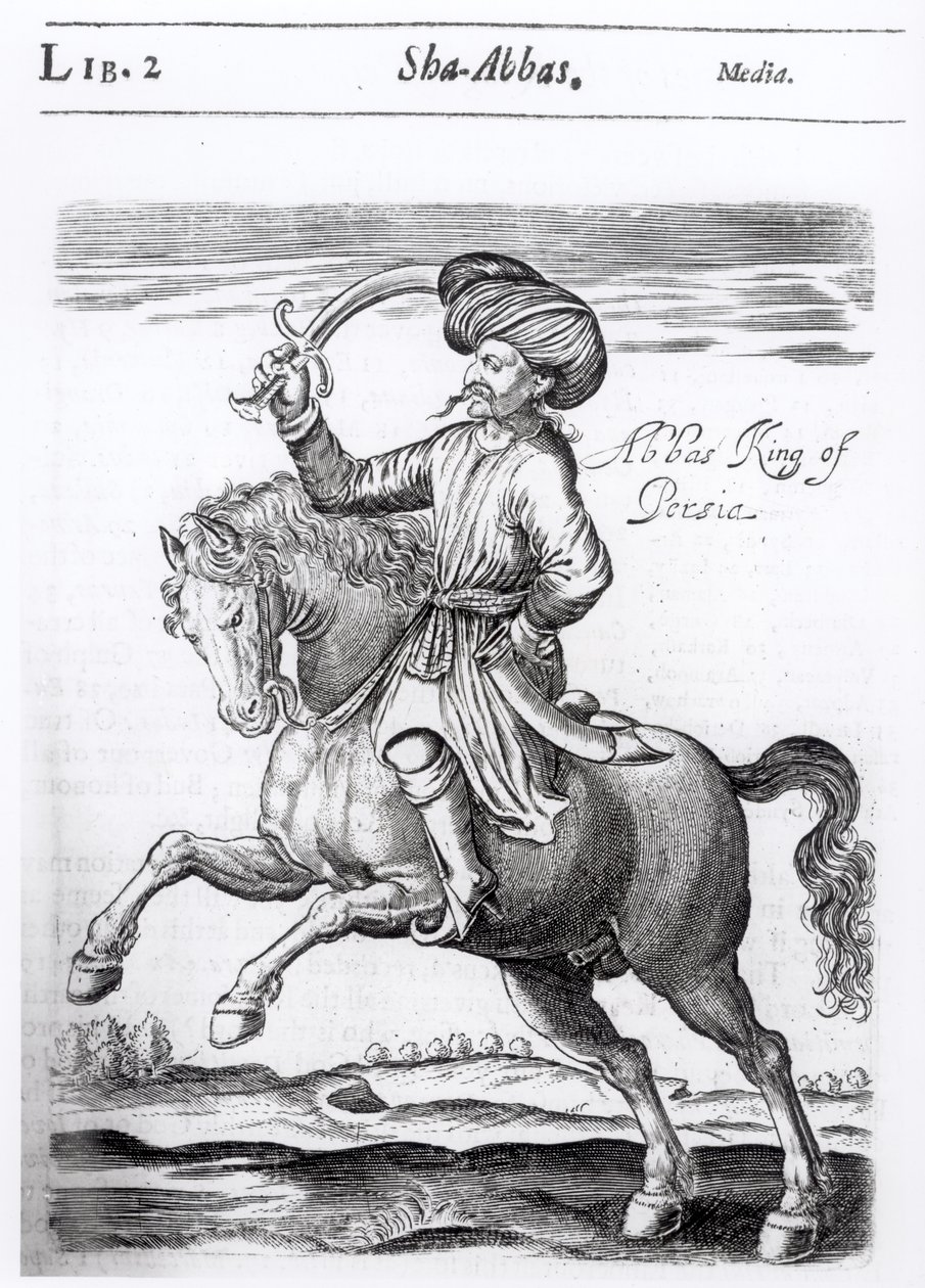 Pers Kralı Abbas, Sir Thomas Herbert (1606-82), 1638 tarafından 