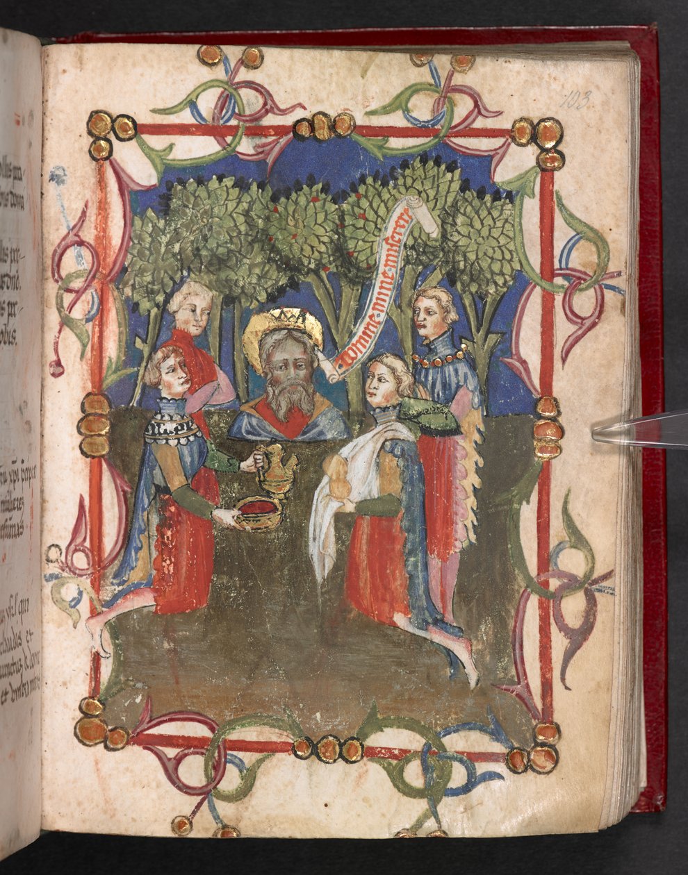 Ekle. 17466, f.103r by English School