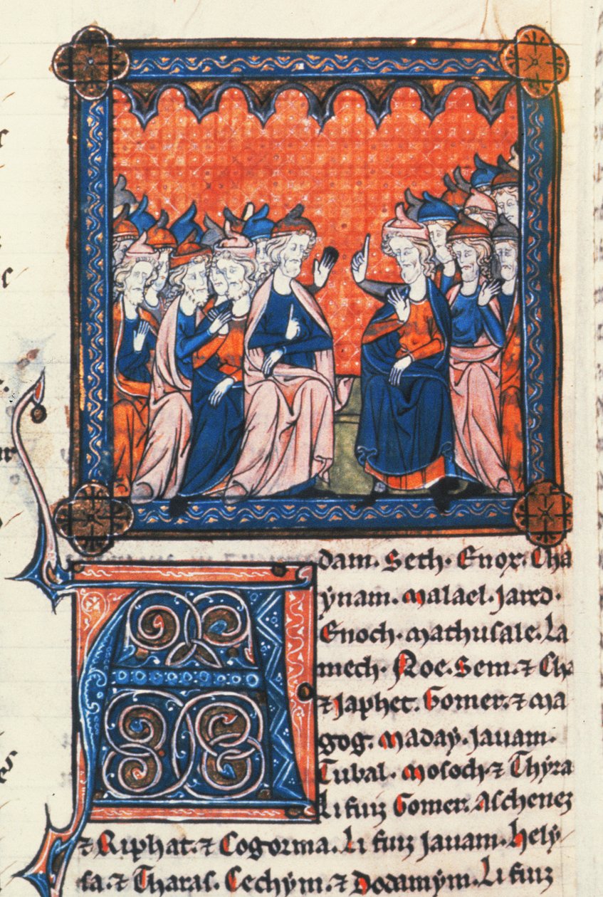 50000 Yahudi ihtiyarı ekleyin, Oscott Psalter