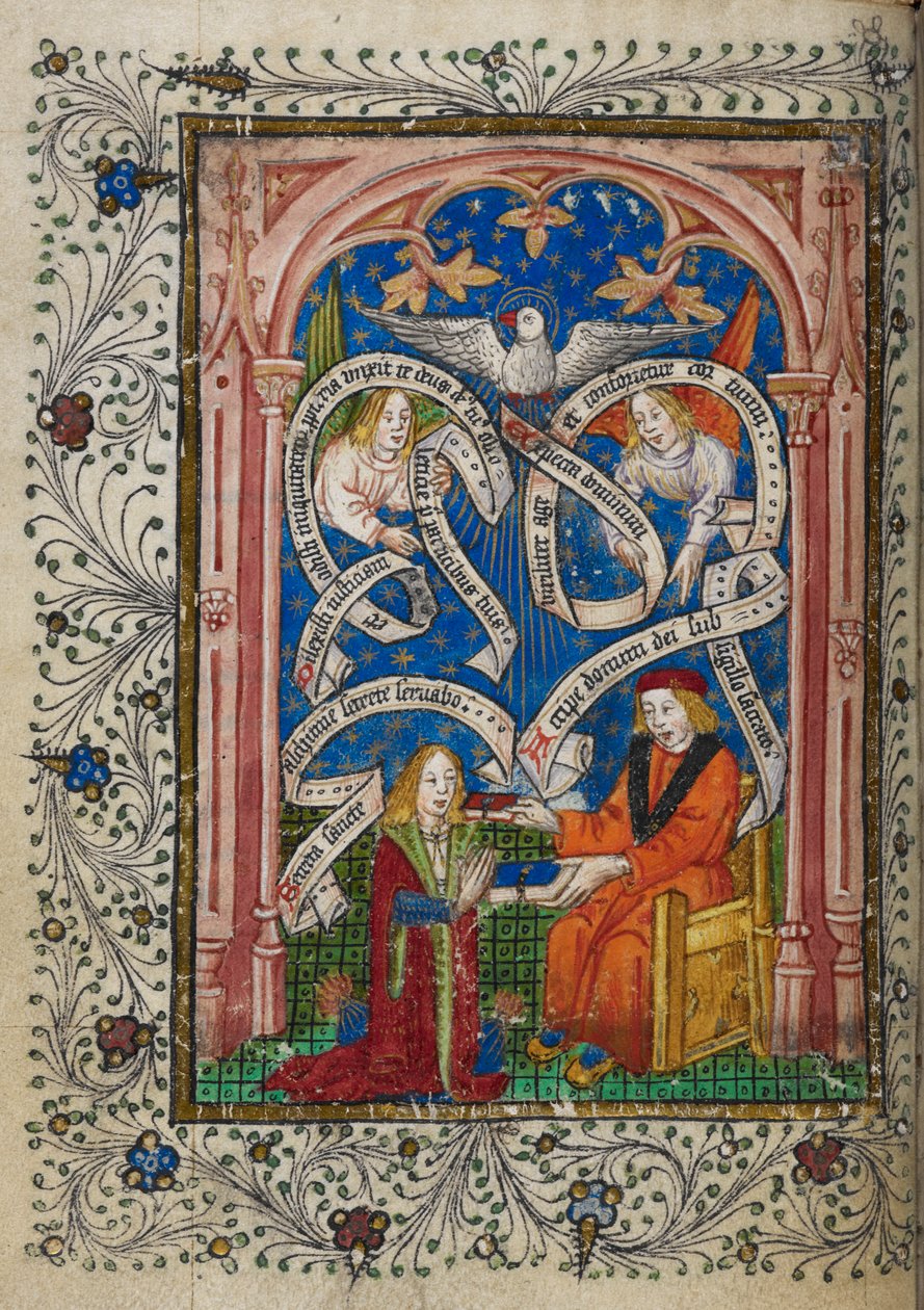 Ekle MS 10302 f.6v Bir simya öğrencisi, ustasından Thomas Norton tarafından yazılan 