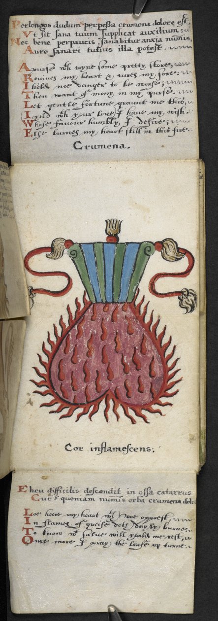 MS 57312 f.10 Oyun kitabını ekleyin (parşömen üzerine mürekkep ve renk) by English School
