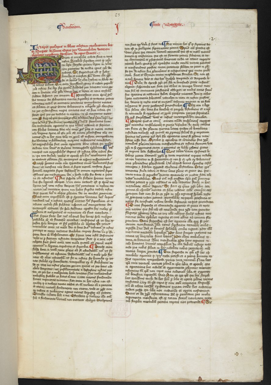 Bayan Harley 612 f'yi ekleyin. 2, c.1425-75 (parşömen kodeksi) by English School