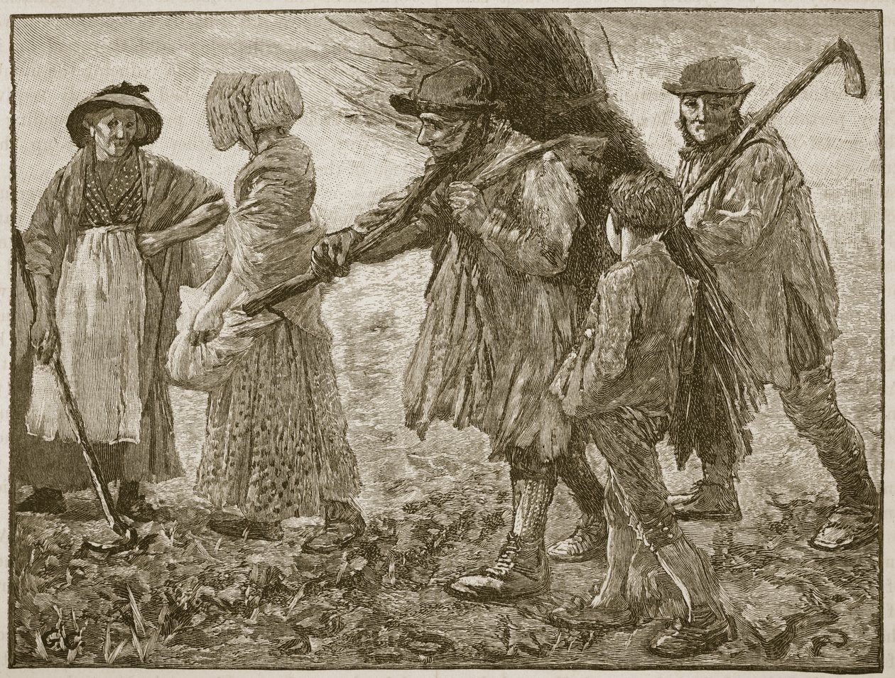 İlk Reform Parlamentosu zamanında Tarım İşçileri, Cassells Illustrated History of England