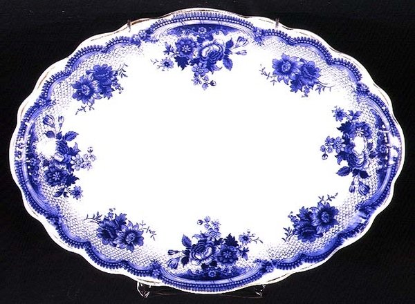 Albertoli deseni Staffordshire tabağı, c.1860 (seramik) by English School