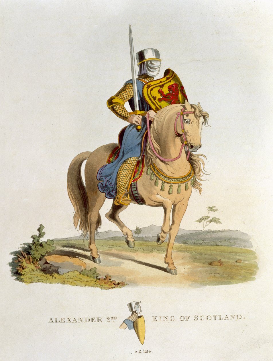 Alexander II, İskoçya Kralı (1198-1249) 1214, Antik Zırh