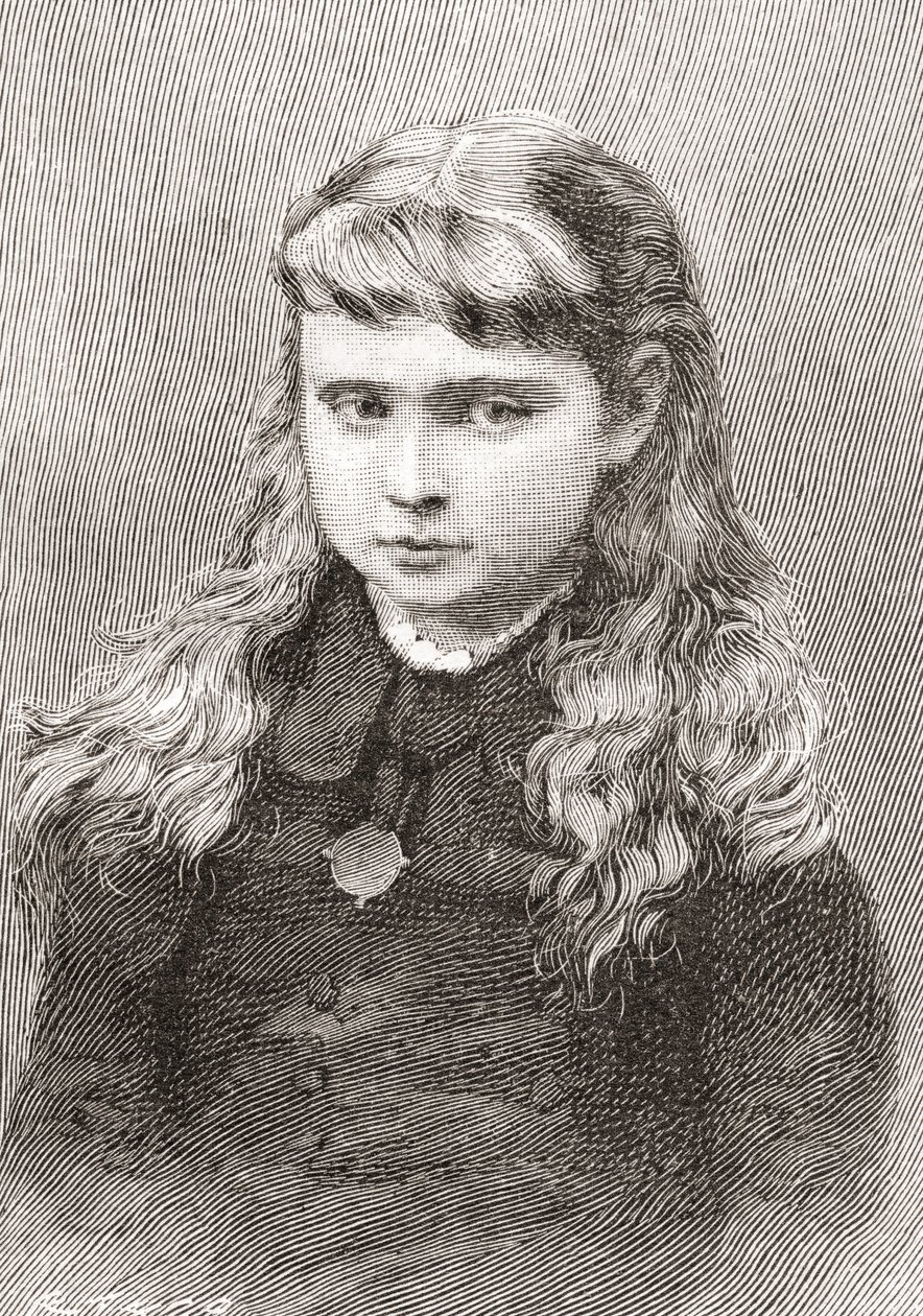 Hessen'li Alix ve daha sonra Ren tarafından Alexandra Feodorovna by English School
