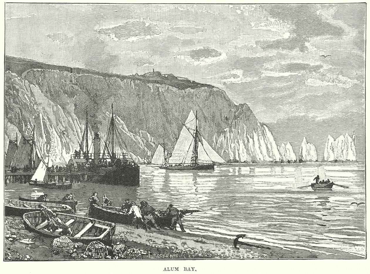 Şap Koyu (gravür) by English School