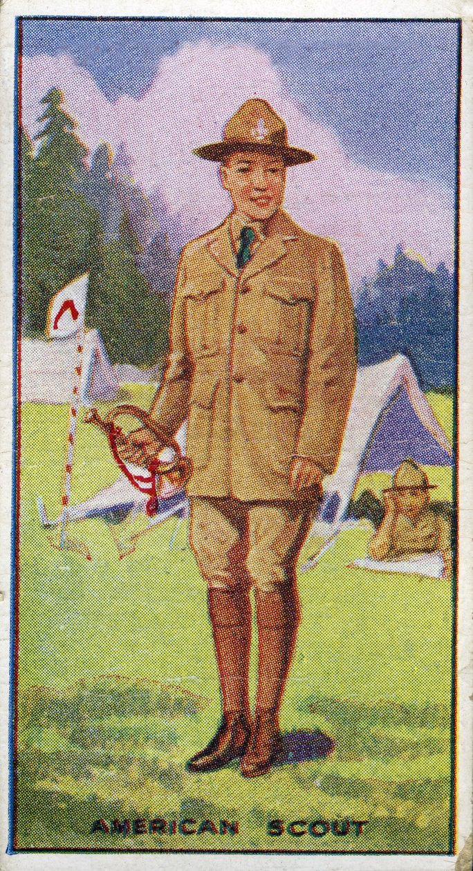 Amerikan İzci, 1923 by English School