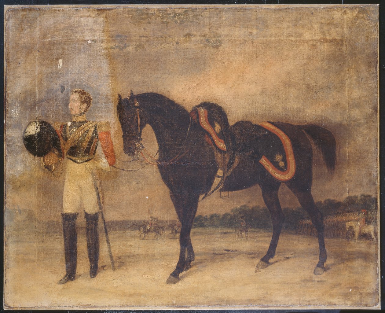 Kimliği belirsiz bir subay, 2. Can Muhafızları Alayı, c.1832 by English School