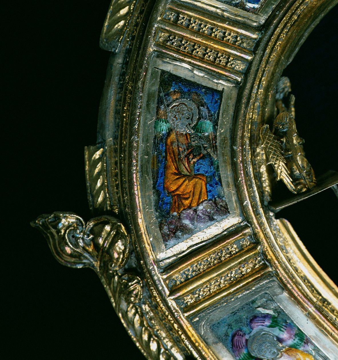 Bir nefesli çalgı çalan melek, William of Wykeham