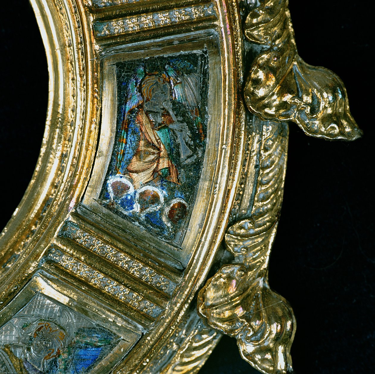 Bir nefesli çalgı çalan melek, William of Wykeham