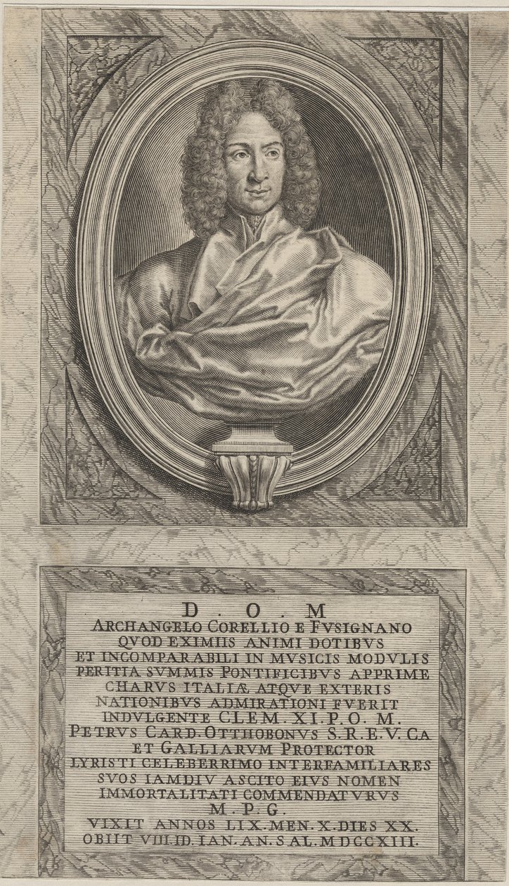 Arcangelo Corelli, yaklaşık 1715 by English School