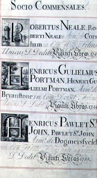 Arşiv 3693 f.95 New College, Oxford