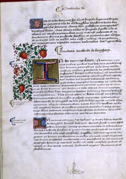 Archive 9432 f.19v Robert Sherborne veya Shirburn