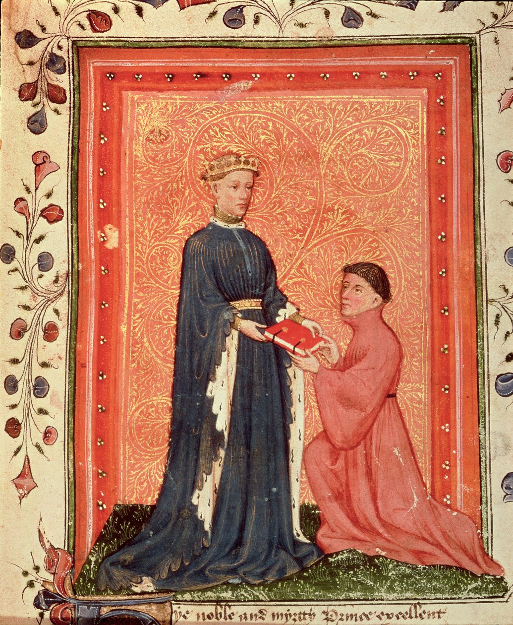 Arundel 38 f.37 Thomas Hoccleve 
