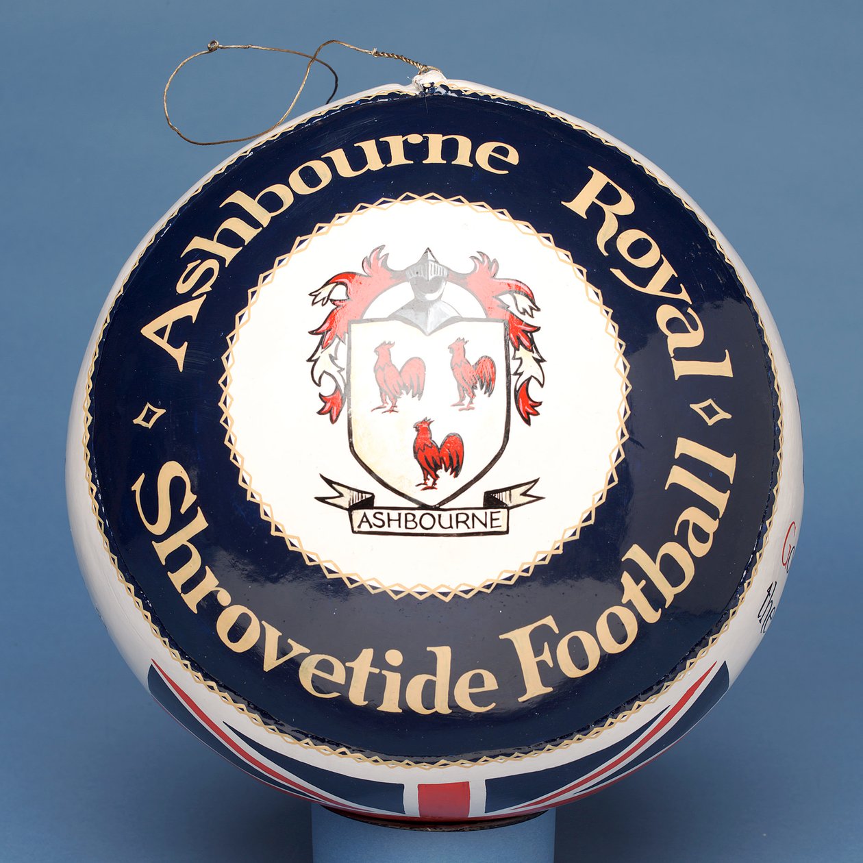 Ashbourne futbolu (deri) by English School