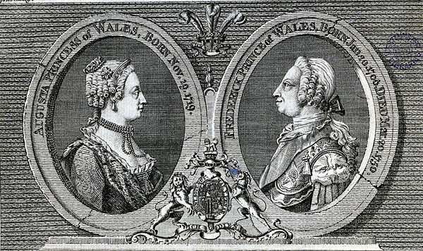 Augusta, Galler Prensesi (1719-72) ve Galler Prensi Frederick Louis (1707-51), Gentleman