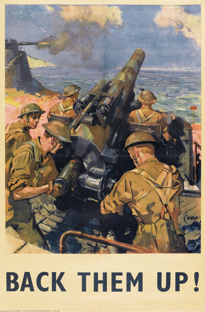 Onları Destekleyin! afiş, 1941 by English School